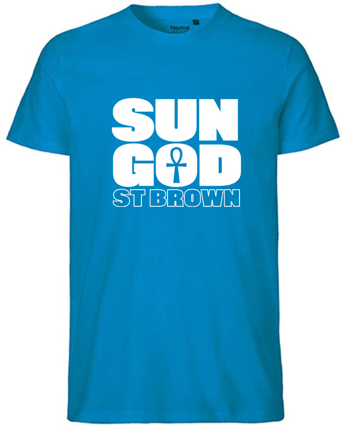 Sun God -  Lions Fan Shirt Amon-Ra St. Brown