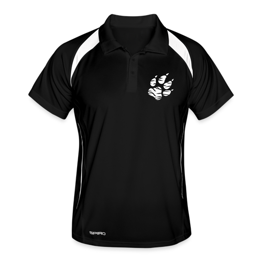 Wild Tigers Polo atmungsaktiv COACH - Schwarz/Weiß