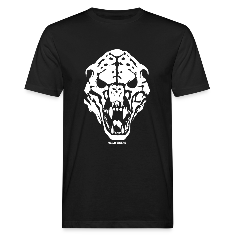 Wild Tiger Skull - Schwarz