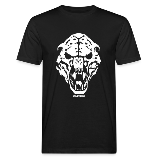 Wild Tiger Skull - Schwarz