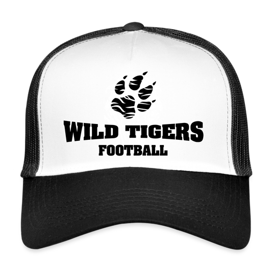 Wild Tigers Trucker Cap - Weiß/Schwarz