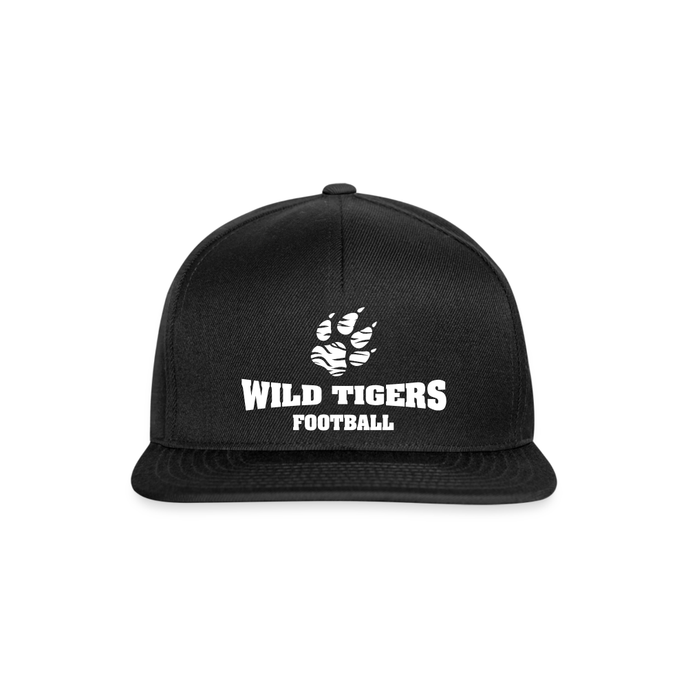 Wild Tigers Snapback Cap - Schwarz/Schwarz