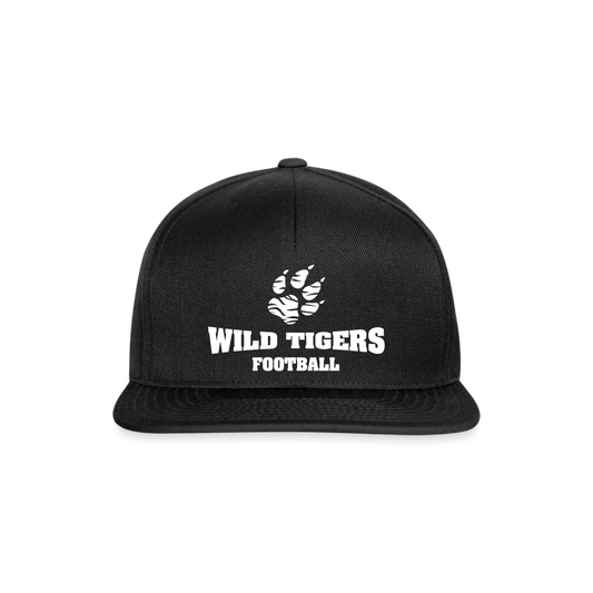 Wild Tigers Snapback Cap - Schwarz/Schwarz