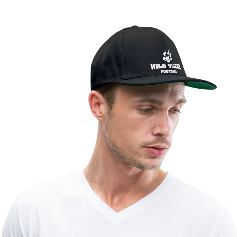 Wild Tigers Snapback Cap - Schwarz/Schwarz