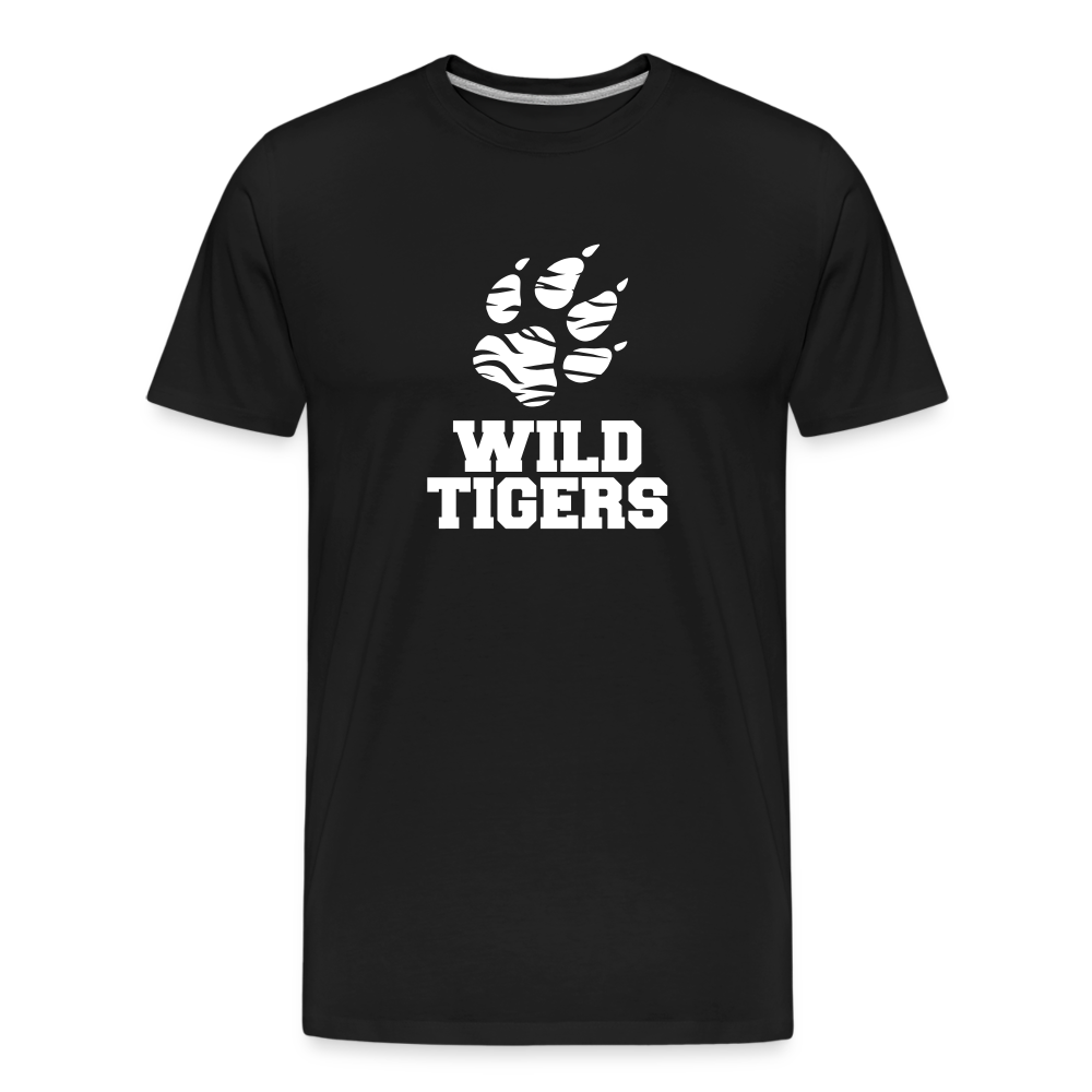 Männer Premium Wild Tigers - Schwarz