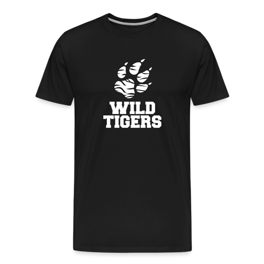 Männer Premium Wild Tigers - Schwarz